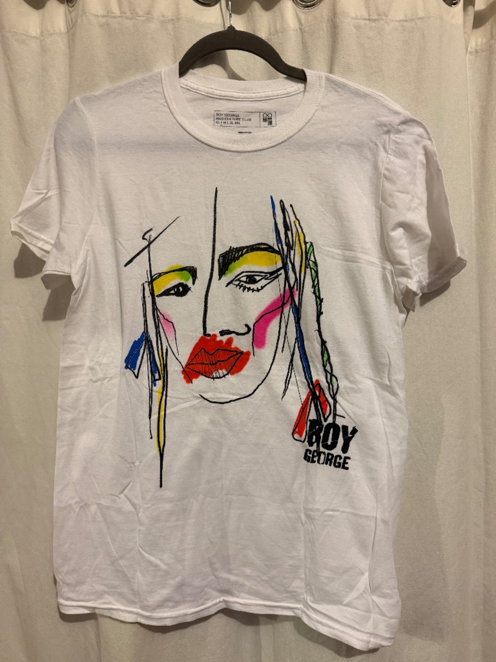 Official Tour Boy George Art Pop Tour T-shirt